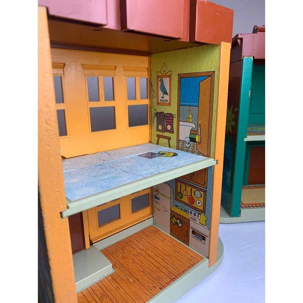 Fisher Price Sesame Street‎ Apartment Building Hoopers Store 938 Vintage 1974